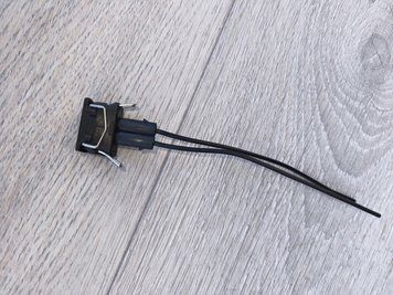Розʼєм Фішка 2 pin 357972752 Audi Volkswagen Seat Skoda 99-226 фото